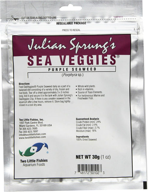 ATLSVPS4 Sea Veg-Purple Seaweed, 1-Ounce Pouch