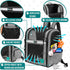 PetAmi Dog Backpack Carrier for Small Large Cats and Puppies, Ventilated Travel Bag, Airline Approved, Grey