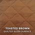 Furhaven Memory Foam Dog Bed for Medium/Small Dogs with Removable Bolsters & Washable Cover, Quilted Sofa, Toasted