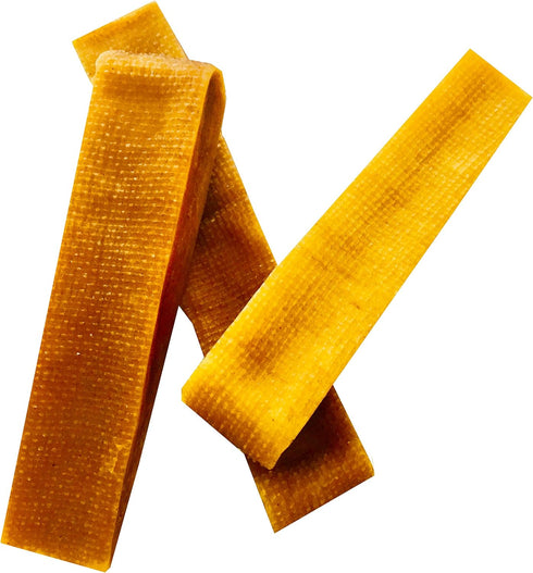Snow Hill Himalayan Yak Cheese Dog Chews, 6"-6.5" Long Lasting Protein-Rich Treats for Large Dogs Under 45lbs
