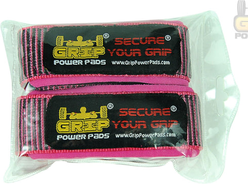 Heavy Duty Lifting Straps, Neoprene Padded, 1 Pair Wrist Wraps with Rubber Grip Support