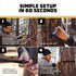 Wise Owl Outfitters Camping Hammock - Portable Hammock with Tree Straps for Hiking and Travel