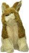 Hyper Pet Wildlife Critters Rabbit Plush Dog Toy with Squeaker, Brown