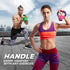 Yes4All Kettlebells, Rubber Base Kettlebell Set for Women, Strength Training Weights (10-65 lbs)