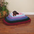 Slumber Pet Sherpa Crate Bed with Bumper-Style Cushioning for Comfort in Crate