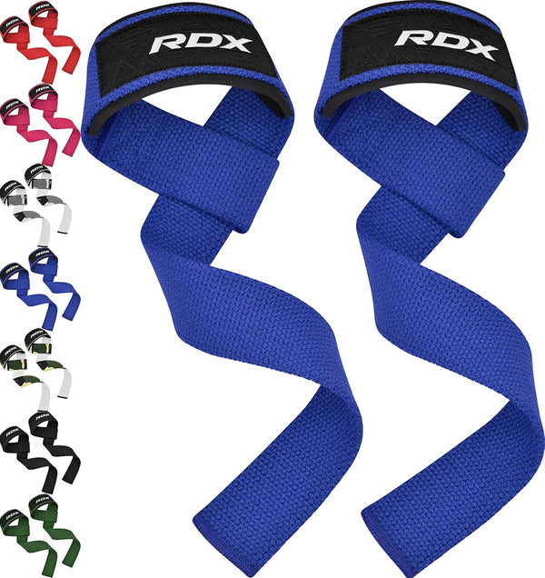 RDX Lifting Wrist Straps for Weightlifting, 60CM, 5MM Neoprene Padded, Anti Slip, Heavy Duty Gym Fitness