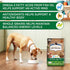 Premium Natural Dry Dog Food: Real Chicken & Veggies Recipe with Added Vitamins, 6 Pounds