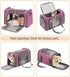 Mr. Pen Pet Carrier, Pink Soft Cat and Dog Travel Carrier Bag for Pets
