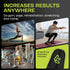 Squat Wedge Block Pair, Calf Stretcher Slant Board for Squats, Anti-Slip Heel Elevated Squat Wedge