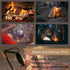 Fire Starter for Campfires, Flint and Steel Kit, Ferro Rod Survival Kit with Fast Fire Stick