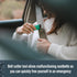 SABRE RED Pepper Gel Spray, Safe Escape 3-in-1 Car Safety Tool with Maximum Police Strength, Keychain Snap Clip