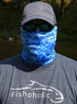 Fishoholic Fishing Face Mask Neck Gaiter, UPF50+ Sun Protection, Available in 3 Colors