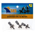 SBS No Tool Stainless Steel Fin Screw for Longboard and SUP, Choose 2 or 3 Pack