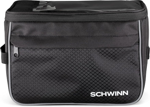 Schwinn Bike Bag, Pannier and Storage, Easy to Attach, Holds Cell Phones, Snacks, Wallet, Mounted Bicycle Accessories
