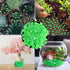 150 PCS Luminous Stones - Green Glow Rocks for DIY Aquarium Fish Tank, Garden Path, and Lawn Decor
