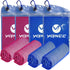 YQXCC 4 Pack Cooling Towels, Soft Breathable Microfiber Ice Cold Towel for Yoga, Golf, Gym, Camping, Running, Fitness,