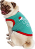 Parisian Pet Funny Christmas Holiday Dog Cat Shirts, Naughty or Nice, Santa's Helper, M