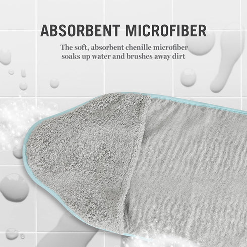 Martha Stewart Multi-Functional Shammy Drying Towel, Elegant Dog Grooming Tool for Drying & Massaging Pets (FF18762)