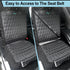 600D Meginc Front Seat Covers for Cars,Waterproof Car Seat Protector with Side Flaps Fabric Front Seat Dog Cover