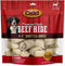Premium Grade Beef Hide for Dogs, Long Lasting Rawhide Knotted Bones, 2 Pounds by Cadet