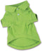 Zack & Zoey Cotton Polo Shirt for Dogs, Parrot Green, 12" Small