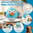 Interactive Dog Toys - Squeaky Dog Toys with Rechargeable Crinkle Ball for Small, Medium, and Large Dogs