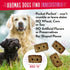 8 Charlee Bear Bearnola Bites Crunchy Dog Treats, Peanut Butter and Honey, Ounce Resealable Bag, Limited Ingredient