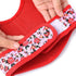 Mile High Life Velcro Dog Harness, Air Mesh Floral Vest for Small Dogs & Cats, Adjustable Easy Closures (Peony Rose, S)