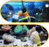 Fish Tank Cleaning Tools, 8 in 1 Aquarium Feeder Tools Kit, Stainless Steel Feeding & Plant Cleaner