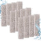12pcs Carbon Filter Pads for Aqueon, Ammonia Reducer Filter Pads Compatible with QuietFlow LED PRO Model 10