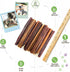 Nature Gnaws Bully Sticks for Large Dogs - Premium Beef Dental Bones, Rawhide Free, 6 Inch (3 Count)