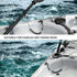 PS1 Heavy Duty Kayak Paddle Leash, Retractable Fishing Rod Tether with 5.9" Belt, 2 Pack