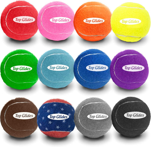 Top Glides Precut Walker Tennis Ball Glides, Dark Blue