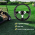 Golf Cart Steering Wheel, Universal Skid Steering Wheel for Club Car EZGO RXV, TXT, Yamaha, Precedent