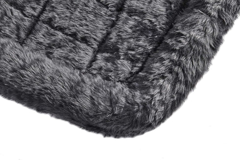 New World Pet Products Large Gray Dog Bed, 42-Inches Long, Fits a 42-Inch Wire Dog Crate, Ideal for Large Dogs & Cats
