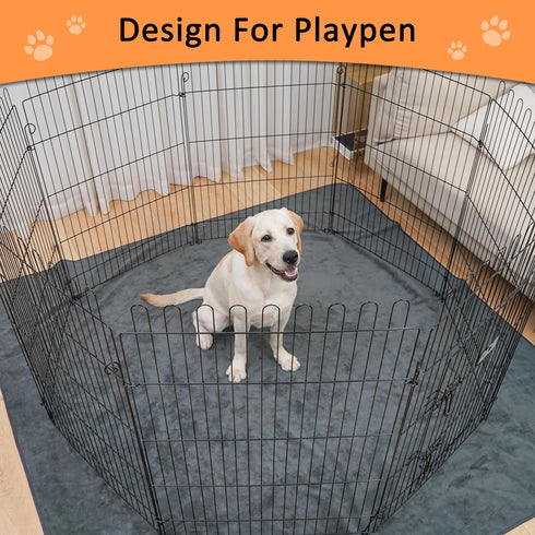3 Packs 48'' 48" Bunlitent Washable Pee Pads for Dogs, x Reusable Puppy Pads with Super Absorbent, Fast Absorbent Pet