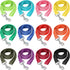 12 Pcs Nylon Dog Leash Bulk, 5ft Dog Training Leash in 12 Colors for Small Medium Dogs, Training, Play, Camping (Bright