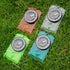 RLXMARTD 4 Pcs Outdoor Compass with Adjustable Declination,Magnifier,Ruler,Scale. Multifunctional Orienteering