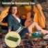 Backpacking, TREKOLOGY Compact Mini Camping Table Portable, Ultralight, Folding Design Small, Lightweight Surface