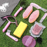 12 Sets Abbylike Pieces Horse Grooming Kit Racing Festival Tack Room Supplies Horse Brush Equine Care Cleaning Kit