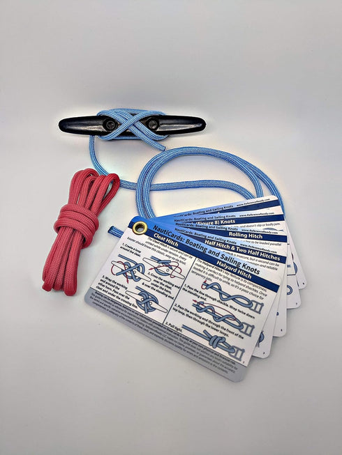 Nautical Knot Tying Kit for Boaters and Sailors