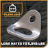 26kN 3/8" Hammocks, Climbing Wall Bolt Hanger/Anchor/Tiedown for Screw/Bolt Ideal for Rock Climbing and Home Gyms