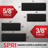 SPRI Hanging Exercise Mat, Fitness & Yoga Mat for Group Fitness Classes, Commercial Grade Quality