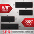 SPRI Hanging Exercise Mat, Commercial Grade Fitness & Yoga Mat for Group Classes with Reinforced Holes