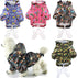 Small Pet Cat Dog Raincoat Hoodie Coat, Waterproof Rain Jacket Rainwear (XS: Length - 10", Pink)