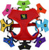 EcoBark Dog Harness, Eco-Friendly Max Comfort, Soft Mesh Halter, Over The Head Vest, No Pull, No Choke, XS, Red