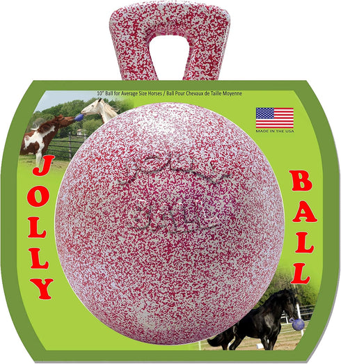 10" Horsemen's Pride Horse Jolly Ball Peppermint Scented