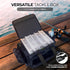 Reaction Tackle Fishing Tackle Bag - Water Resistant Camo Bag with Padded Shoulder Strap, Suitable for 3600 Boxes