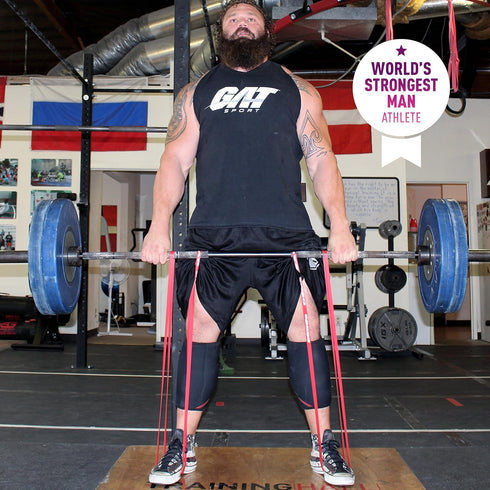 The X Bands Dead Bands - Premium Weightlifting Resistance Loop Band for Strength Workout, 150/250 lbs Sets
