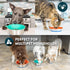 Our Pets DuraPet Stainless Steel Dog Bowl with 3 TPE Inserts, Holds 1.25 Cups for Puppies or Small Dogs
